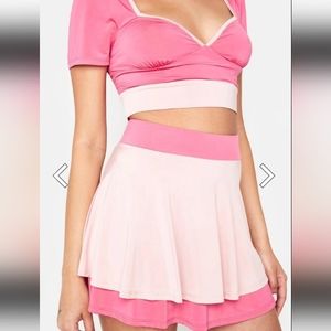 NWOT Dolls Kill Girls Girl mini set.